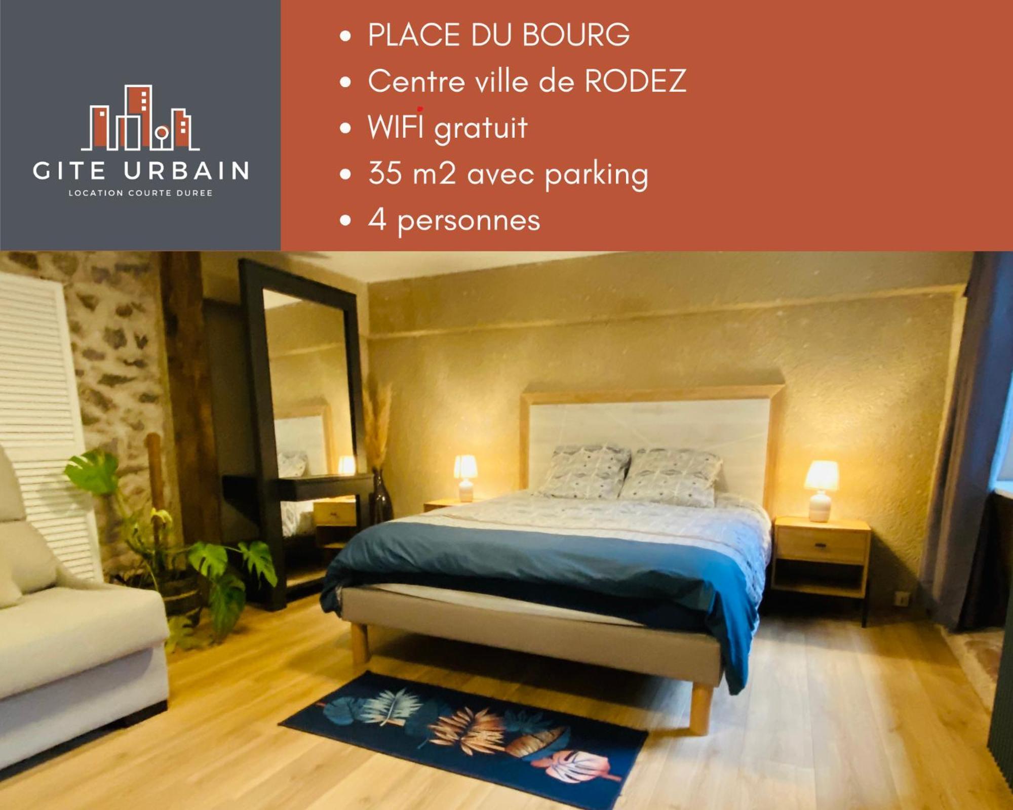 Le Place Du Bourg Appartement T2 Centre Historique โรเดซ ภายนอก รูปภาพ